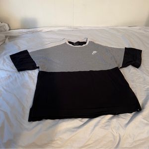 Nike Neutral Colorblock tee black back